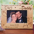 …Is her Daddy Wood Picture Frame